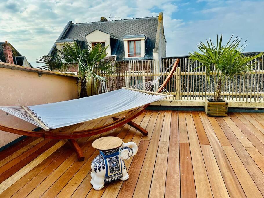 Apartamento La Terrasse D'Ault Exterior foto